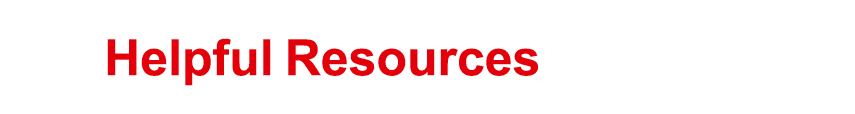 Helpful Resources