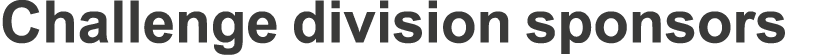 Challenge division sponsors