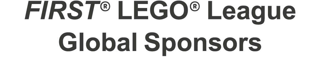 FIRST® LEGO® League Global Sponsors